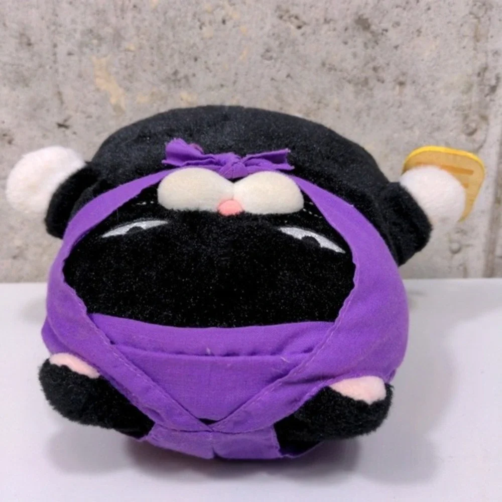 AMUSE Aliquantum Higemanjyu Kuromame Ninja‎ Cat Plush 7